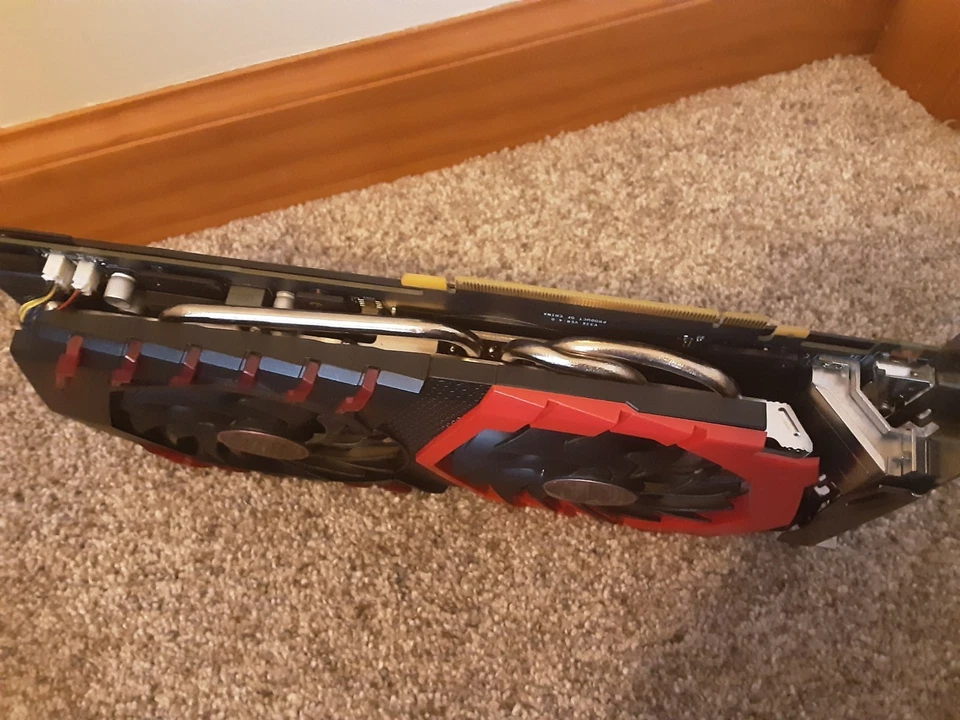 For Parts MSI GTX 1080 Crashes Under Heavy Load Good Condition - Image 4 of 4