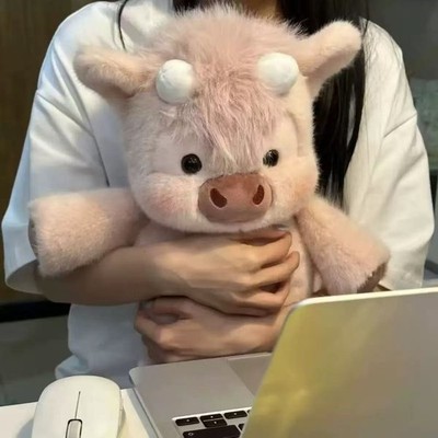 Wild Boar Stuffed Animal Plush 45cm Running Calf Soft Toy Stuffed Wild Boar Toy