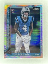 2025 Topps Chrome Pulsar Refractor Tetairoa McMillan #326 (RC) + Base