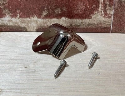 48 Penn-Elcom C1824N Metal Cabinet Corner Nickel 2 Leg -Mounting Screws Included