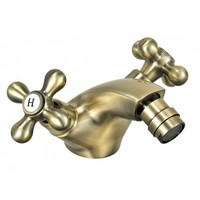 Zweigriff Bidet Armatur Badarmatur Bad Wasserhahn Bidet Mischbatterie - Bronze