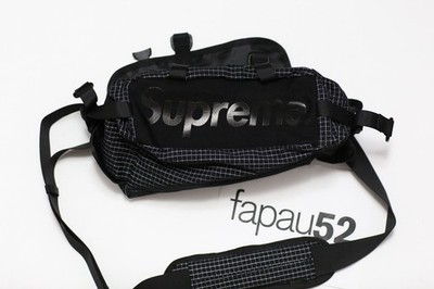 Supreme Waist Shoulder Bag 3M Reflective Black SS24 | eBay