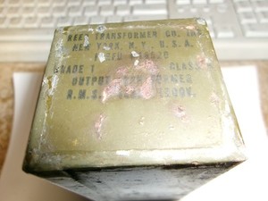 VINTAGE FREED TUBE AMP OUTPUT TRANSFORMER 1