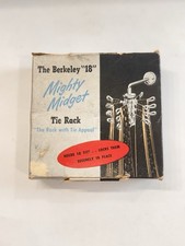 Vintage NIB The Berkeley  18  Mighty Metal Midget Tie Rack