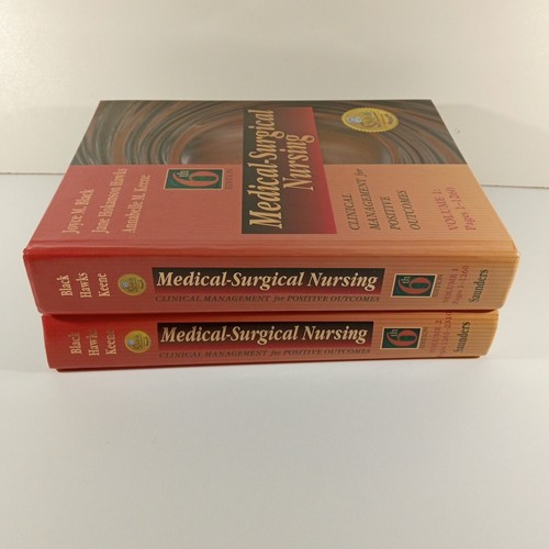 Medical-Surgical Nursing 6th Edition Volumes 1 and 2 Hardcover - Picture 2 of 11