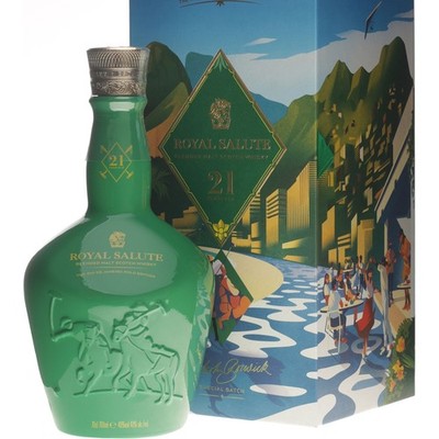 Chivas Regal Royal Salute 21 Jahre The Rio De Janeiro Polo Edition 0,7 Liter 40