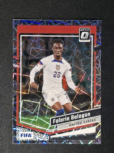 Folarin Balogun #63 2023 Panini Donruss card