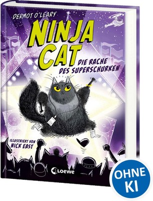 Ninja Cat (Band 3) - Die Rache des Superschurken | Dermot O'Leary | Buch | 2024