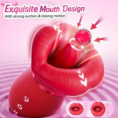 Oral Sex Clit Licking Sucking Vaginal Pussy Pump Anal G-spot Vibrator Stimulator