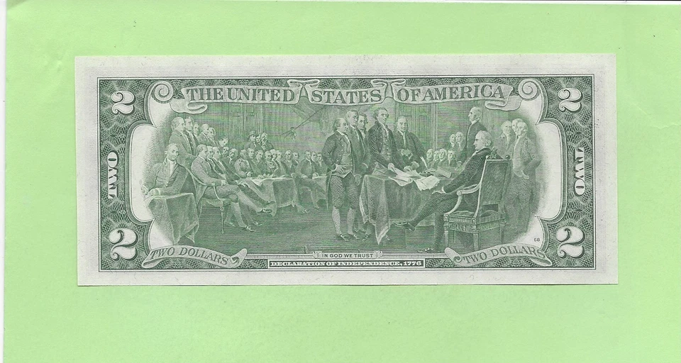 1976 ..UNCIRC $2  H 2243 7370 A .... 1976 $2  H-A    NICE NOTE       FRN - Image 2 of 2