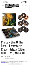 Prince - Sign O' The Times: Remastered [Super Deluxe Edition 8CD + DVD] Music CD