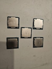 C47--- Lot Of 5 INTEL Core i3-8100 SR3N5 3.6 GHz Processors