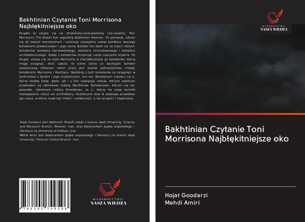 Hojat Goodarzi (U. A.) | Bakhtinian Czytanie Toni Morrisona Najb¿¿Kitniejsze Oko-image