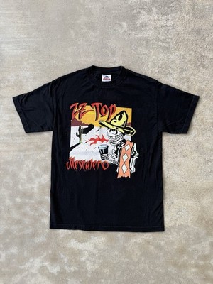Y2K ZZ Top Mescalero / Beer Drinkers & Hell Raiders 2003 Tour Shirt Size Medium