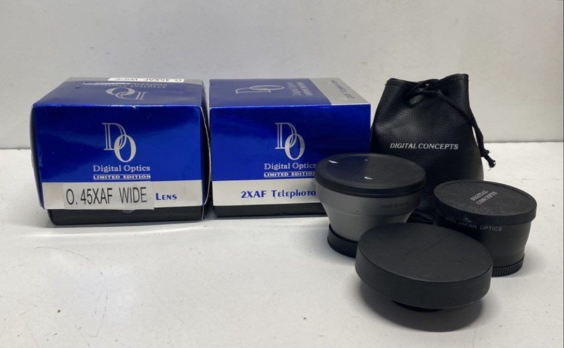 Lot of 6 Assorted Conversion Camera Lenses