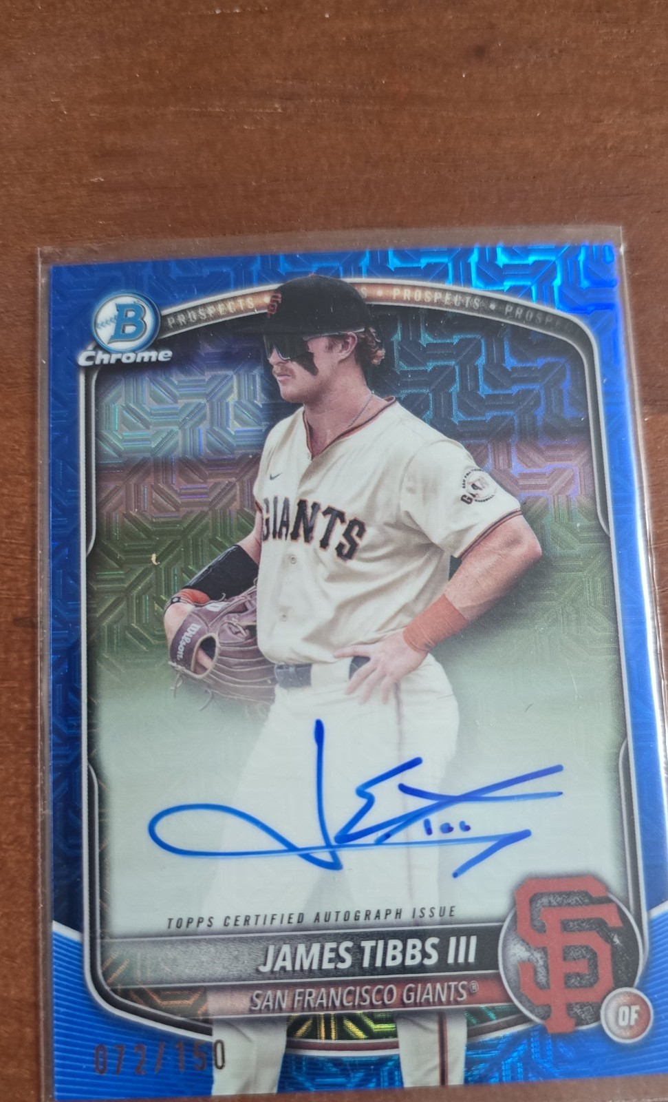 2025 Bowman - Chrome Prospect Mega Box Autographs James Tibbs III #BMA-JT...