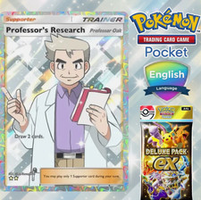 BUNDLES Professor's Research - Full Art - Professor Oak - Pokemon TCG Pocket