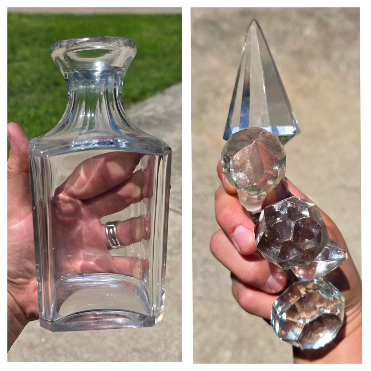 25+ Vintage Crystal Decanter In Antique Glass Decanters for sale