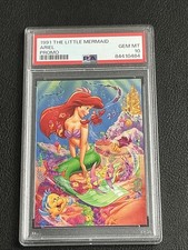 1991 Pro Set The Little Mermaid Ariel Promo Card PSA 10 GEM Mint Low Pop