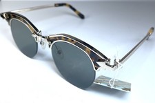 NEW Karen Walker Buccaneer Crazy Tortoise Gold Sunglasses  Case