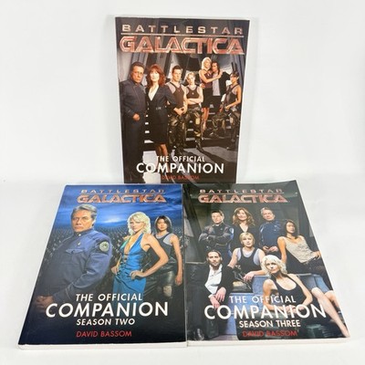 Battlestar Galactica The Official Companion Lot Seasons 1-3 One Two Three 1 2 3