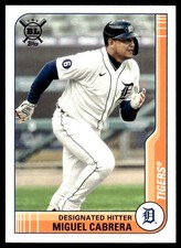 Miguel Cabrera 2021 Topps Big League #45 Tigers MLB READ FREE SHIP AutographDen