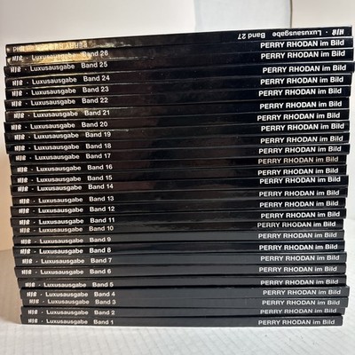 Perry Rhodan 1-27 Luxury Edition im Bild Hardcover Comic books In German Sci-fi