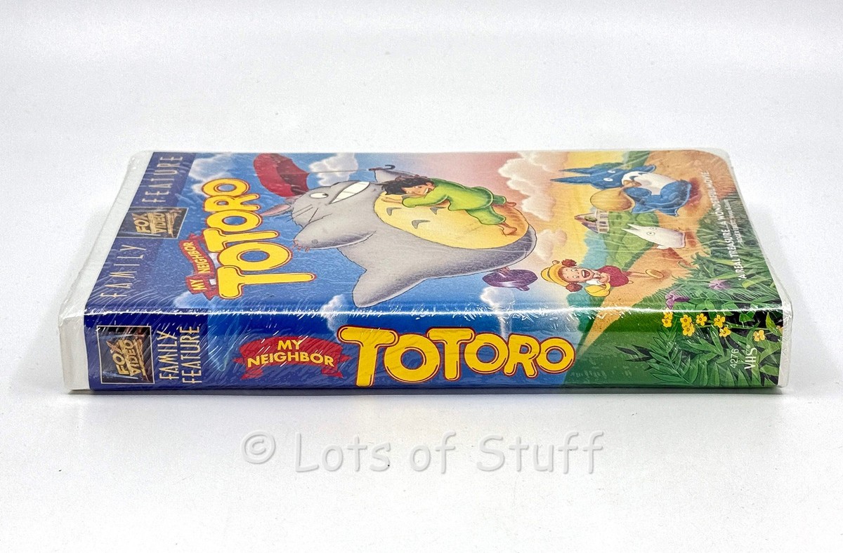 New Sealed 1994 My Neighbor Totoro VHS Clamshell Hayao Miyazaki
