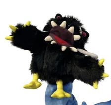 The Yawlp Hand Puppet Black Monster Meow Wolf Convergence Station Exhibition NEW