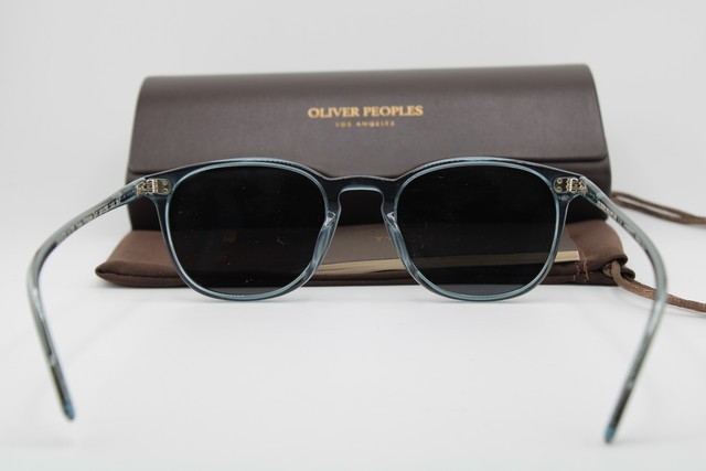NEW OLIVER PEOPLES OV 5397SU 1617R5 FINLEY BLUE CLEAR AUTHENTIC SUNGLASSES 49-20 image 4