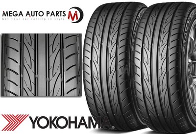 2 Yokohama Advan Fleva V701 235/40R17 90W UHP Summer Performance Track Race