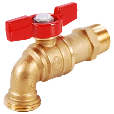 Legend Valve 1/2" T-537 Ball Hose Bibb No Lead in Brass - 107-167NL