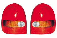 Rückleuchten Set für Opel Corsa B 3tg Rücklichter Heckleuchten Lampenträger TYC