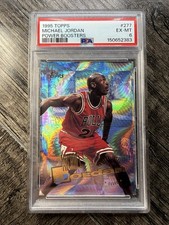 Michael Jordan 1995 Topps Power Boosters #277 PSA 6 Chicago Bulls SP
