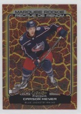 2022 O-Pee-Chee Platinum Marquee Rookies Hot Magma /499 Carson Meyer #249 0hv6
