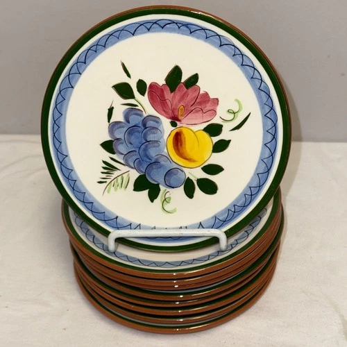 9  Stangl FRUIT & FLOWERS   6" BREAD PLATES