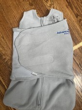 HALO Sleepsack 100 Cotton Swaddle - Baby Blue Newborn New 0-3 Months