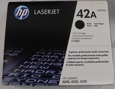 HP 42A Q5942A Original Black LaserJet Toner Cartridge