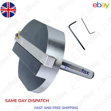 M12 Drawbar 100mm (4") Fly Cutter MT3 Shank – Includes 1/2" Indexable Tool Bit w