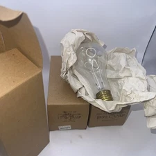 Replica 1890s Thomas Edison Lamp Displays – Lot of 3