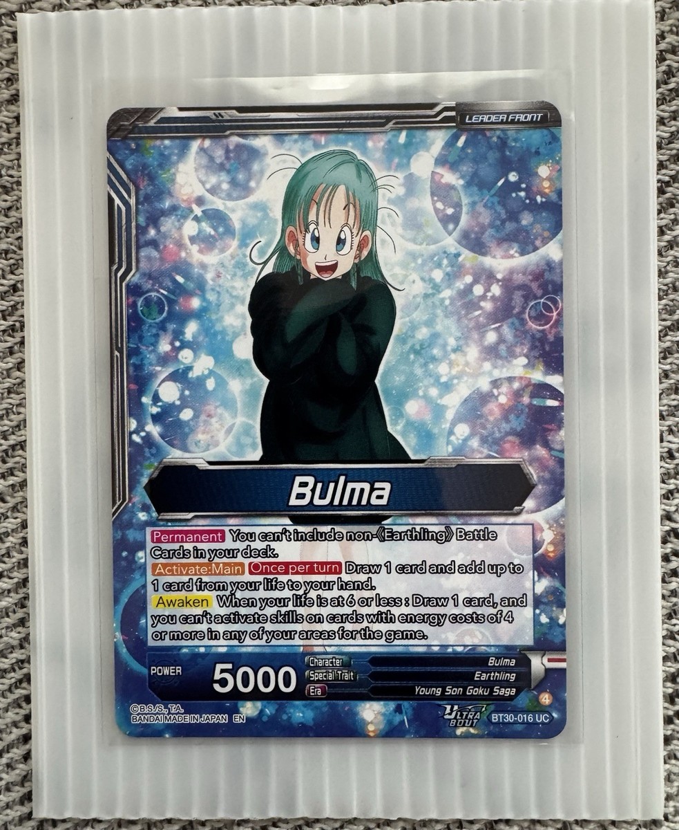 Dragon Ball Super Bunny Bulma, The Adventurous Bunny Girl BT30-016