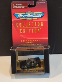 Lot 5 Micro Machines Collector Edition Corvette Series 1 CE 11,12,13,14,15 NIB