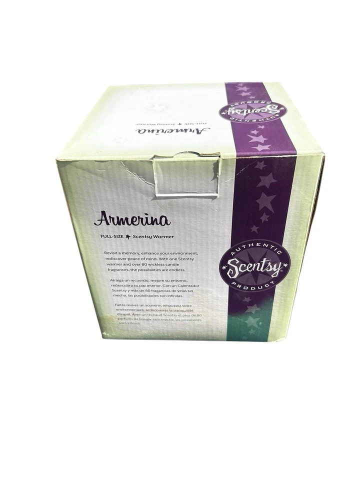 Scentsy Armerina Plug In Wax Melt Warmer Retired New in Box - Image 3 of 4