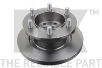 2X Bremsscheibe NK 202358 FüR Iveco Daily 3 Bus CNG AMJA14A1 AMJA64A1 AMJA65A1