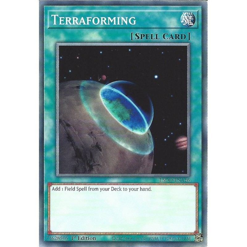 L5DD-ENA16 Terraforming : Common Card : 1st Edition YuGiOh TCG