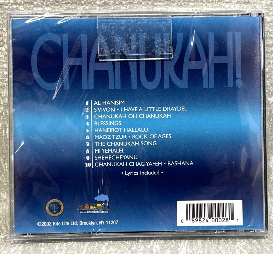 Chanukah! 10 of Your Favorite Songs with Lyrics on New Sealed CD - Image 2 of 2