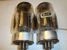 One Perfectly Matched Pair of GEC KT88 Tubes, With New Ratings & Good Flushing