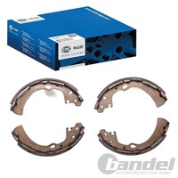 Hella BREMSBACKEN-SATZ Hinterachse Passend FüR Nissan NP300 Pathfinder Pick