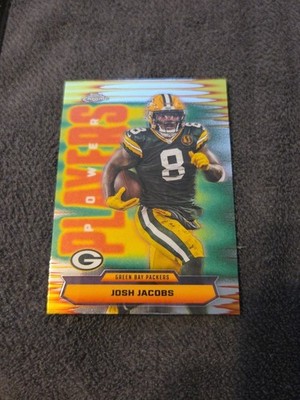 2025 Topps Chrome Football - Josh Jacobs #PP-20 Power Players - Packers