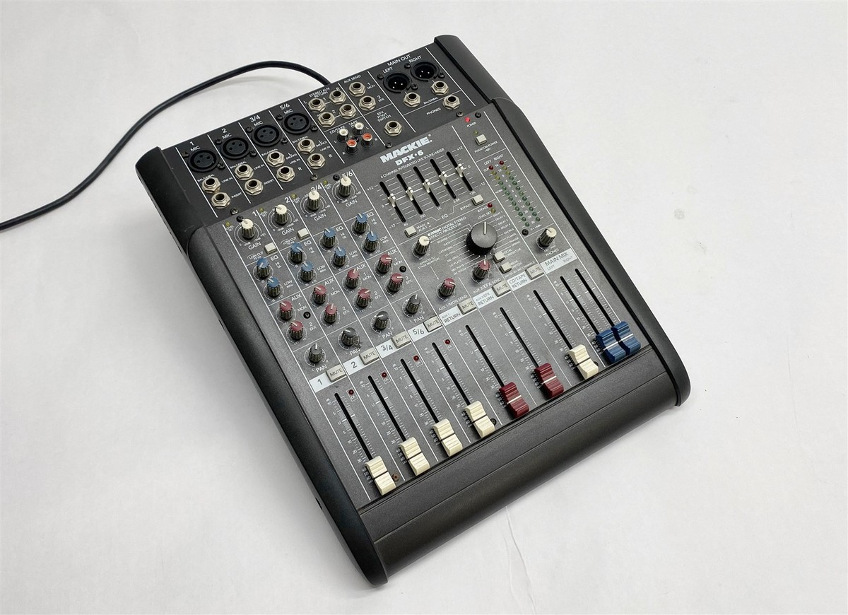 MACKIE DFX-6 アナログミキサー Used Mackie DFX-6 Mixer